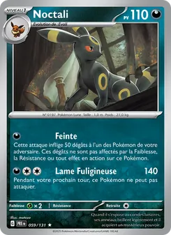 Noctali 059/131 Évolutions Prismatiques