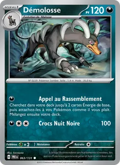 Démolosse 063/131 Évolutions Prismatiques