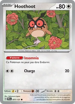 Hoothoot 077/131 Évolutions Prismatiques