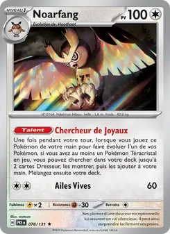 Noarfang 078/131 Évolutions Prismatiques