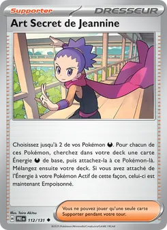 Art Secret de Jeannine 112/131 Évolutions Prismatiques