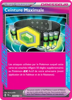 Ceinture Maximale 117/131 Évolutions Prismatiques
