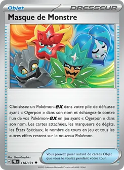 Masque de Monstre 118/131 Évolutions Prismatiques