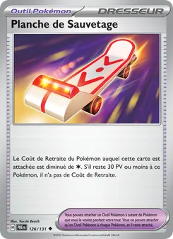 Planche de Sauvetage 126/131 Évolutions Prismatiques
