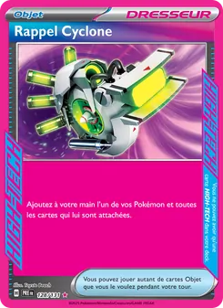 Rappel Cyclone 128/131 Évolutions Prismatiques