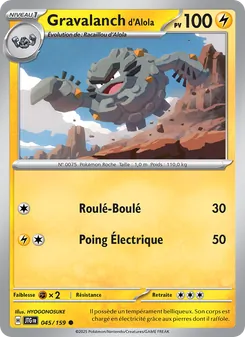 Gravalanch d'Alola 045/159 Aventures Ensemble