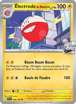 Électrode de Mashynn 048/159 Aventures Ensemble