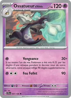 Ossatueur d'Alola 057/159 Aventures Ensemble