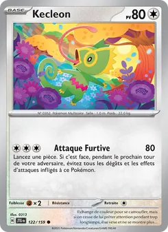 Kecleon 122/159 Aventures Ensemble