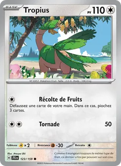 Tropius 123/159 Aventures Ensemble