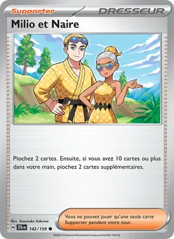 Milio et Naire 142/159 Aventures Ensemble