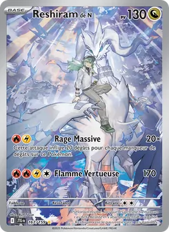 Reshiram de N 167/159 Aventures Ensemble
