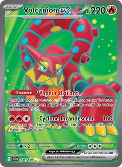 Volcanion-ex 171/159 Aventures Ensemble