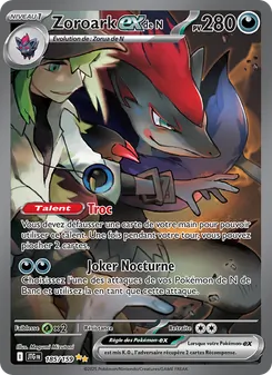 Zoroark-ex de N 185/159 Aventures Ensemble