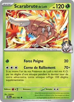 Scarabrute de Luth 001/182 Rivalités Destinées