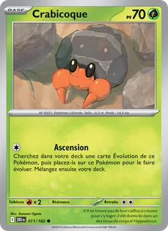 Crabicoque 011/182 Rivalités Destinées