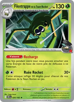 Filentrappe de la Team Rocket 020/182 Rivalités Destinées