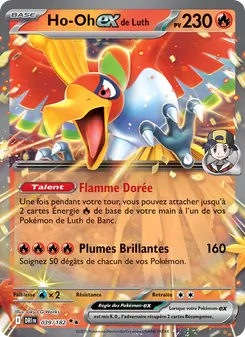 Ho-Oh-ex de Luth 039/182 Rivalités Destinées