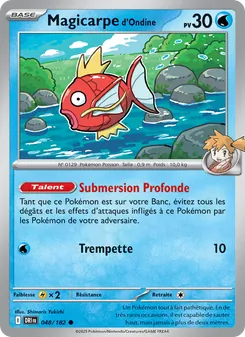 Magicarpe d'Ondine 048/182 Rivalités Destinées