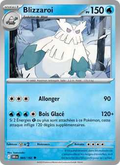 Blizzaroi 060/182 Rivalités Destinées
