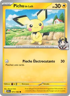 Pichu de Luth 071/182 Rivalités Destinées