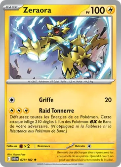 Zeraora 078/182 Rivalités Destinées