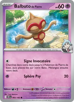 Balbuto de Pierre 083/182 Rivalités Destinées