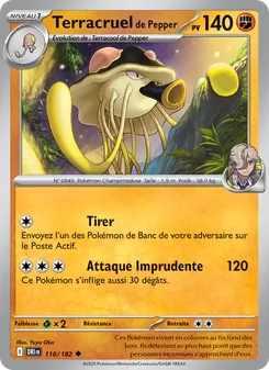 Terracruel de Pepper 110/182 Rivalités Destinées