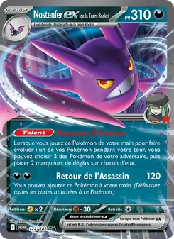 Nostenfer-ex de la Team Rocket 122/182 Rivalités Destinées