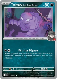 Tadmorv de la Team Rocket 123/182 Rivalités Destinées