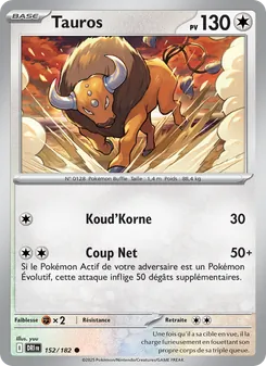 Tauros 152/182 Rivalités Destinées