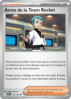 Amos de la Team Rocket 170/182 Rivalités Destinées