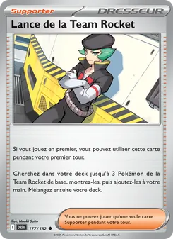 Lance de la Team Rocket 177/182 Rivalités Destinées