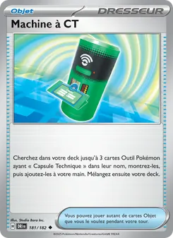 Machine à CT 181/182 Rivalités Destinées