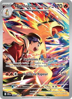 Typhlosion de Luth 190/182 Rivalités Destinées