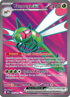 Yanmega-ex 206/182 Rivalités Destinées