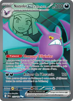 Nostenfer-ex de la Team Rocket 217/182 Rivalités Destinées