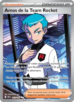 Amos de la Team Rocket 223/182 Rivalités Destinées