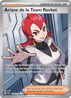 Ariane de la Team Rocket 224/182 Rivalités Destinées