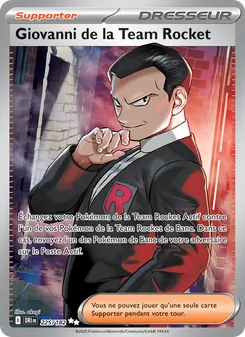 Giovanni de la Team Rocket 225/182 Rivalités Destinées