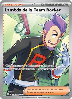 Lambda de la Team Rocket 226/182 Rivalités Destinées