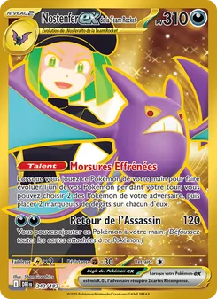 Nostenfer-ex de la Team Rocket 242/182 Rivalités Destinées