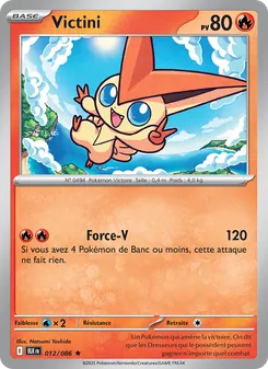 Victini 012/086 Foudre Noire