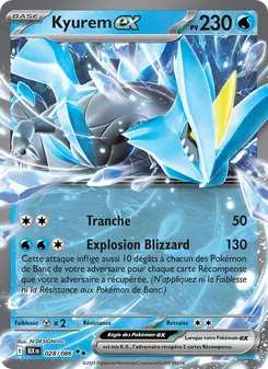 Kyurem-ex 028/086 Foudre Noire