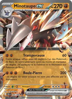Minotaupe-ex 046/086 Foudre Noire