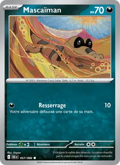 Mascaïman 057/086 Foudre Noire