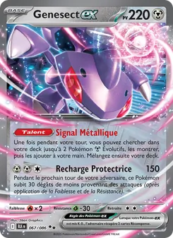 Genesect-ex 067/086 Foudre Noire