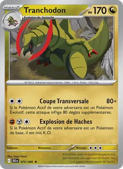 Tranchodon 070/086 Foudre Noire