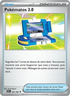 Pokématos 3.0 084/086 Foudre Noire