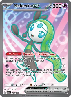Meloetta-ex 159/086 Foudre Noire
